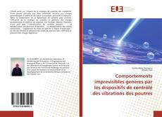Обложка Comportements imprevisibles generes par les dispositifs de contröle des vibrations des poutres
