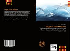 Bookcover of Edgar Ansel Mowrer