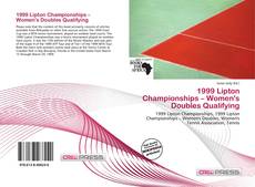 Capa do livro de 1999 Lipton Championships – Women's Doubles Qualifying 