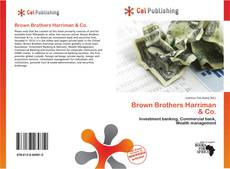 Couverture de Brown Brothers Harriman & Co.