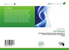 Borítókép a  Len Pascoe - hoz