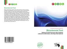 Copertina di Bicentennial Test
