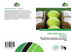 Couverture de 1999 ASB Classic – Singles