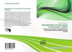 Copertina di Bangladesh cricket team in Australia in 2003