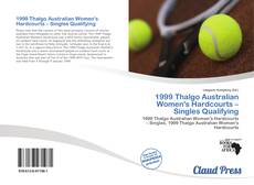 Portada del libro de 1999 Thalgo Australian Women's Hardcourts – Singles Qualifying