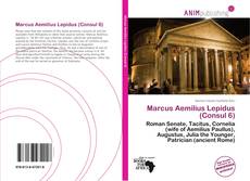 Capa do livro de Marcus Aemilius Lepidus (Consul 6) 