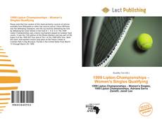 Capa do livro de 1999 Lipton Championships – Women's Singles Qualifying 