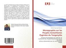 Portada del libro de Monographie sur les Peuples Autochtones Pygmées du Tanganyika