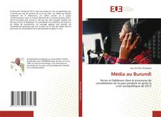 Bookcover of Média au Burundi