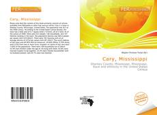 Buchcover von Cary, Mississippi