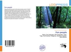 Copertina di Fon people