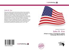 Capa do livro de John R. Fox 