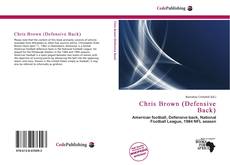 Capa do livro de Chris Brown (Defensive Back) 