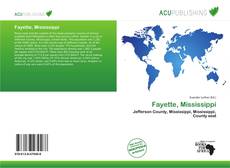 Обложка Fayette, Mississippi