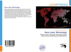 Copertina di Horn Lake, Mississippi