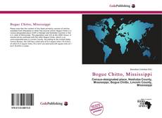 Capa do livro de Bogue Chitto, Mississippi 