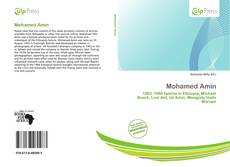 Buchcover von Mohamed Amin