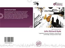 Portada del libro de John Richard Hyde