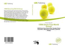 Bookcover of 1998 Davis Cup World Group