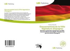 Bookcover of Gouvernement de la VIIIe législature (Espagne)