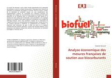 Buchcover von Analyse économique des mesures françaises de soutien aux biocarburants