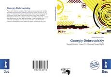 Bookcover of Georgiy Dobrovolskiy