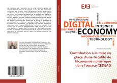 Buchcover von Contribution à la mise en place d'une fiscalité de l'économie numérique dans l'espace CEDEAO