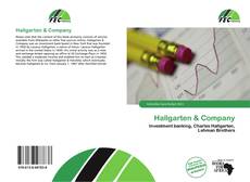 Couverture de Hallgarten & Company