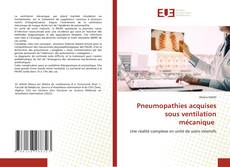 Capa do livro de Pneumopathies acquises sous ventilation mécanique 