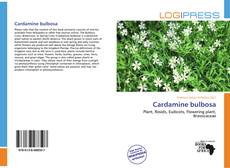 Cardamine bulbosa kitap kapağı