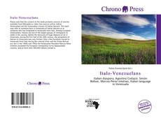 Buchcover von Italo-Venezuelans