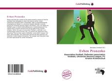 Capa do livro de Evhen Pronenko 