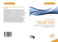 Bookcover of Lamar High School (Houston, Texas)