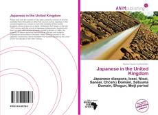 Capa do livro de Japanese in the United Kingdom 