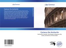 Capa do livro de Cyriacus the Anchorite 