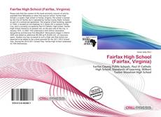 Capa do livro de Fairfax High School (Fairfax, Virginia) 