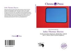 Bookcover of John Thomas Davies