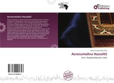 Acrorumohra Hasseltii的封面