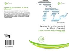 Buchcover von Leader du gouvernement au Sénat (Canada)