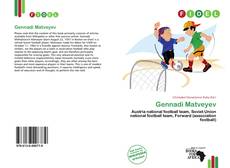 Copertina di Gennadi Matveyev