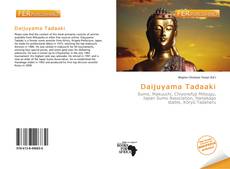 Bookcover of Daijuyama Tadaaki