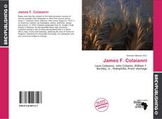 James F. Colaianni kitap kapağı