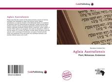 Capa do livro de Aglaia Australiensis 