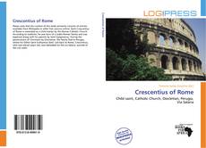 Crescentius of Rome kitap kapağı