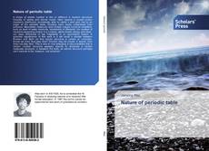 Capa do livro de Nature of periodic table 