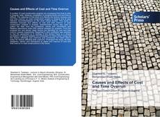 Buchcover von Causes and Effects of Cost and Time Overrun