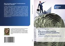 Copertina di Why Innovation requires Transformational Leadership in Banks?