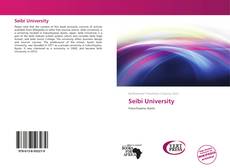 Bookcover of Seibi University