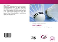 Buchcover von Berit Olsson