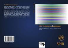 Portada del libro de Oto-Manguean Languages